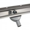 AQUALINE Odpływ przyścienny 2w1 z obrotowym syfonem 360° 70cm LSR04700