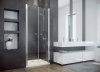 BESCO - Drzwi prysznicowe podwójne wahadłowe otwierane SINCO DUE 195