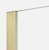 NEW TRENDY Kabina prysznicowa Nesta Light Gold 140x200, walk in K-1737