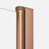 NEW TRENDY Parawan nawannowy New Soleo Copper Brushed 110x140, dwuelementowy P-0137/P-0138