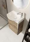 ELITA Szafka z umywalką SET SUMMER 45 1D 44.5 x 68 x 24.5 (cm) DĄB CANELA PDW 168776/RE020450147050