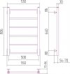 Sunerzha - grzejnik dekoracyjny MODUS ECO 800x500 WODNY/ELEKTRYCZNY warianty kolorystyczne
