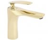 REA - Bateria umywalkowa ORBIT Gold / Złota Niska