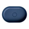 OMNIRES Share Umywalka nablatowa, 55 x 36 cm midnight blue (MB) OVOUNMB
