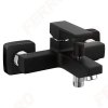 FERRO - bateria wannowa ZICCO BLACK ścienna CZARNA  BZI1BL