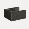 NEW TRENDY Kabina prysznicowa Avexa Black XR , podwójne drzwi 100x90x200 EXK-6920