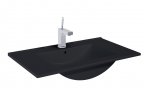 ELITA UMYWALKA KYRA 80, CERAM BLACK MATT 146010
