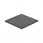 CERSANIT - brodzik kwadratowy TAKO Slim 90 x 4 szary mat + syfon  S932-162