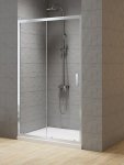 NEW TRENDY Drzwi wnękowe prysznicowe przesuwne NEW VARIA 100x190 szkło 6mm D-0189A PL PRODUKCJA 