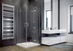 BESCO - Kabina prysznicowa kwadratowa podwójne drzwi otwierane RÓŻNE ROZMIARY VIVA 195