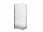 BESCO Kabina prysznicowa Viva Chrom 80x80x195 Prawa VKP-80-195-C
