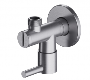 OMNIRES zawór kątowy nikiel szczotkowany 8857NI