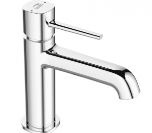 LAVEO Bateria umywalkowa POLA stojąca z korkiem chrom BAP_022D
