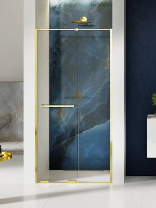 NEW TRENDY Drzwi wnękowe 180x200 Smart Light Gold, pojedyncze, reling EXK-6691