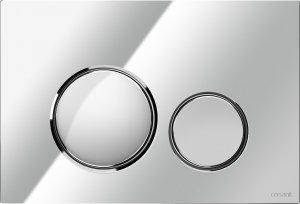 CERSANIT - Przycisk LUNA BY CERSANIT chrom błyszczący K97-449