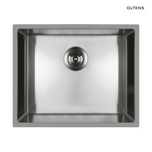 Oltens Stalvask zlewozmywak stalowy 1-komorowy 54x44 cm stal polerowana 71101100