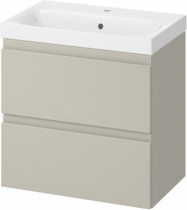 CERSANIT - Set C471 - Szafka łazienkowa z umywalką MODUO SLIM 60 cm kolor Kaszmir  S801-594