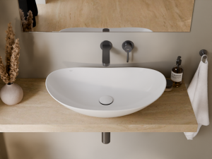 BESCO Umywalka nablatowa Viya Cera-Line 61,5 UNC-62-VIB