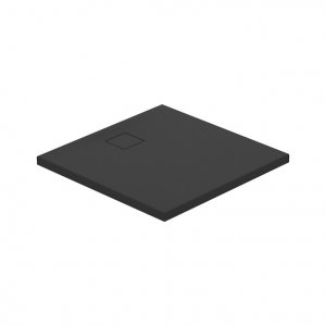 CERSANIT - brodzik kwadratowy TAKO Slim 90 x 4 czarny mat + syfon  S932-166