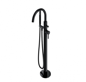 OMNIRES bateria wannowa wolnostojąca 96cm czarny półmat Y1233-SBL