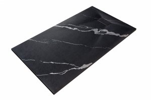 BESCO Brodzik prostokątny 180x90 Vexo Marble Black 180 VMB-180-90-P