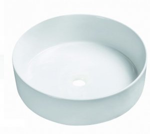 AQUAFORM - umywalka nablatowa LLEIDA okrągła 36,5 cm, kolor biały AQ.448-0111136