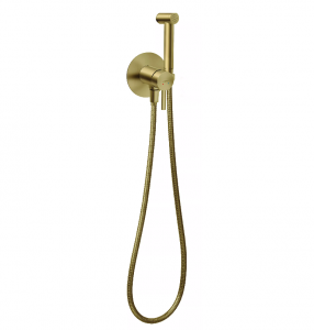 FERRO Bateria bidetowa podtynkowa złoto szczotkowane CIRICULUS BCK66PBG