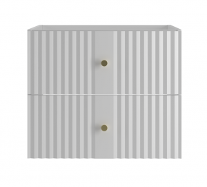 MEGSTYL Szafka Pod Umywalkę 2S 60cm Biały Mat XILO-0000-0005829
