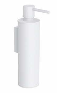 OMNIRES dozownik mydła w płynie wiszący MODERN PROJECT biały mat MP60721WM