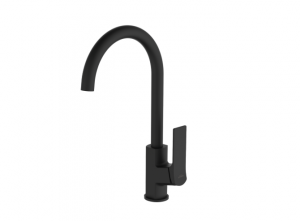 INVENA Bateria zlewozmywakowa Neri czarna BZ-01-004-L