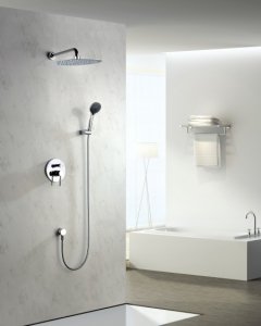 Blue Water Zestaw prysznicowy podtynkowy z deszczownicą i prysznicem DEN-ZKP.150C