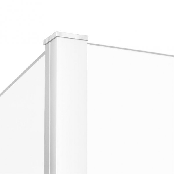 NEW TRENDY Ścianka walk-in NEW MODUS WHITE 110x200 ze ścianką boczną 30 cm EXK-2242/EXK-0246