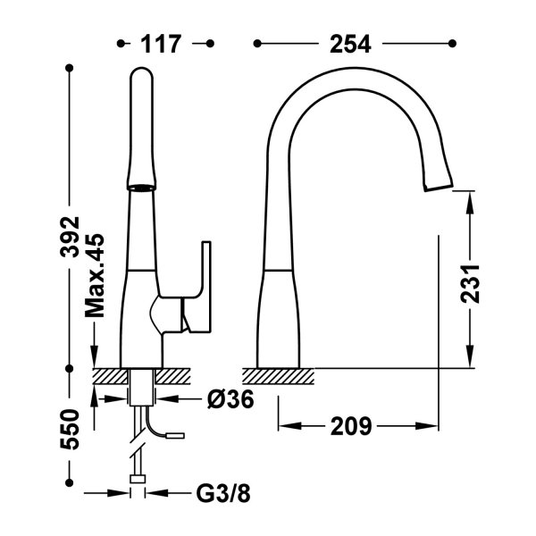 TRES ELECTRONIC Bateria elektroniczna kuchenna-09244601