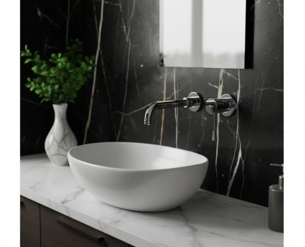 REA - Bateria Podtynkowa LUNGO Diamond Chrom + BOX