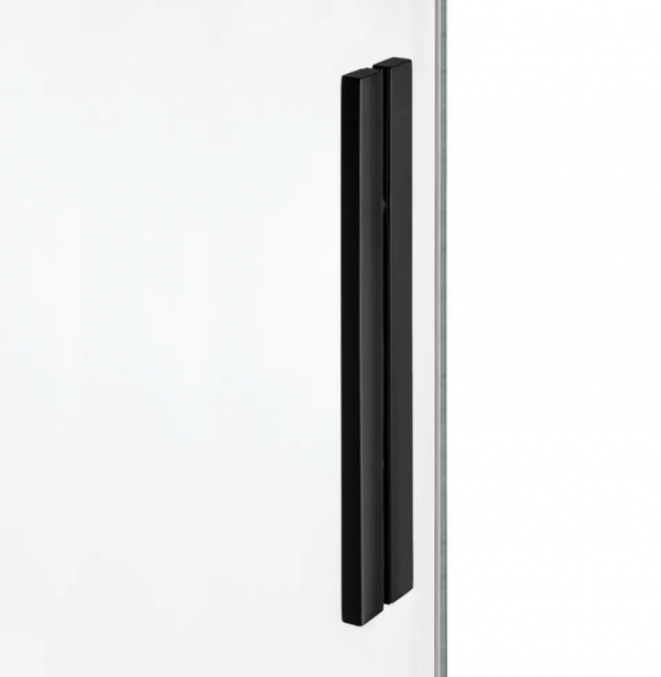 NEW TRENDY Drzwi wnękowe 150x200 Softi X Black, drzwi podwójne, przesuwne, typu &quot;soft close&quot; EXK-5371