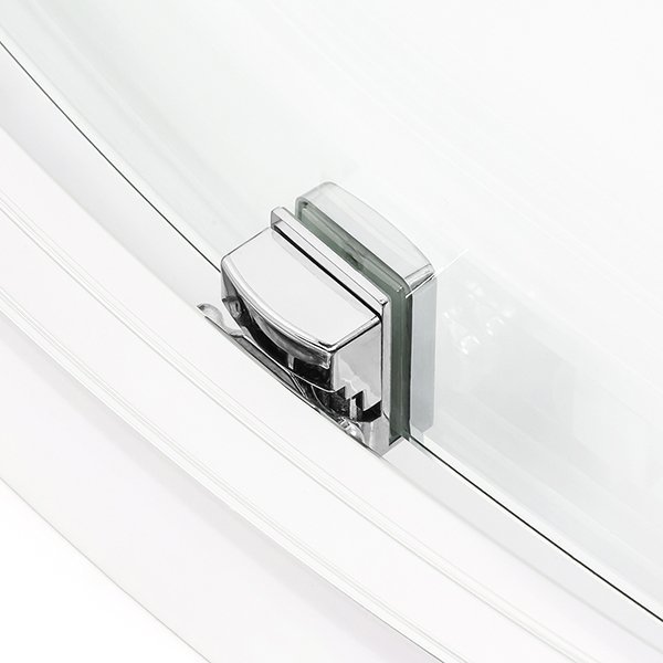 NEW TRENDY Kabina prostokątna drzwi przesuwne NEW PRAKTIC 80x90x195