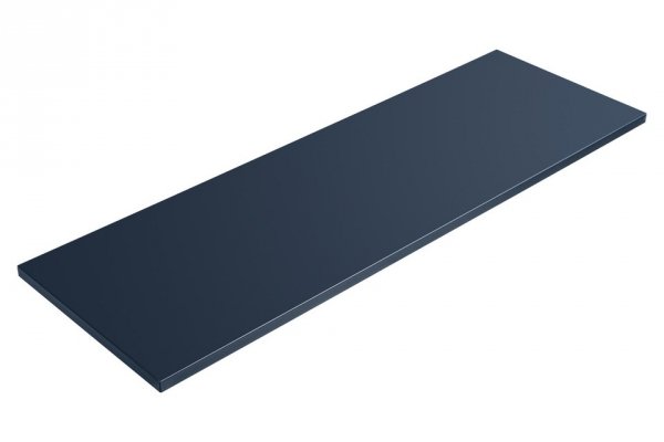 COMAD Zestaw mebli łazienkowych SFDB B 120CM UN 6252 A5 niebieski - 2x umywalka, 2x lustra, słupek szafki umywalkowe