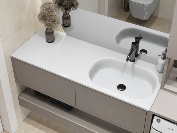 MIRAGGIO Umywalka LAKE 1250 R 8815193