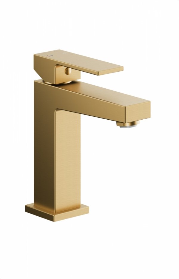 ARMATURA KRAKÓW KFA bateria umywalkowa LOGON BRUSHED LIGHT GOLD 5132-815-39