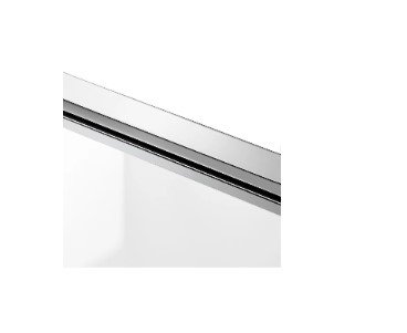 REA - Kabina Prysznicowa PRIMO SLIDE CHROM uchylne drzwi 100 + ścianka 100