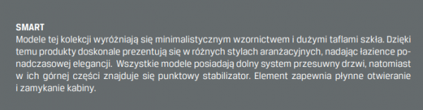 NEW TRENDY Kabina prysznicowa prostokątna SMART 130x90x200 EXK-4036