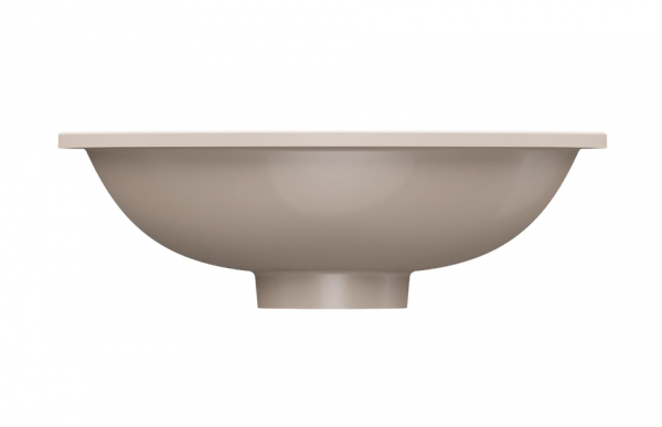 OMNIRES umywalka podblatowa, 38 x 25 cm SHELL M+ dune beige mat SHELL380UPDB