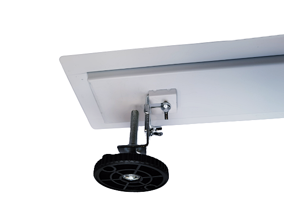 AQUALine - Odpływ liniowy posadzkowy BIAŁY MAT 2w1 pod płytkę 110cm L04WT