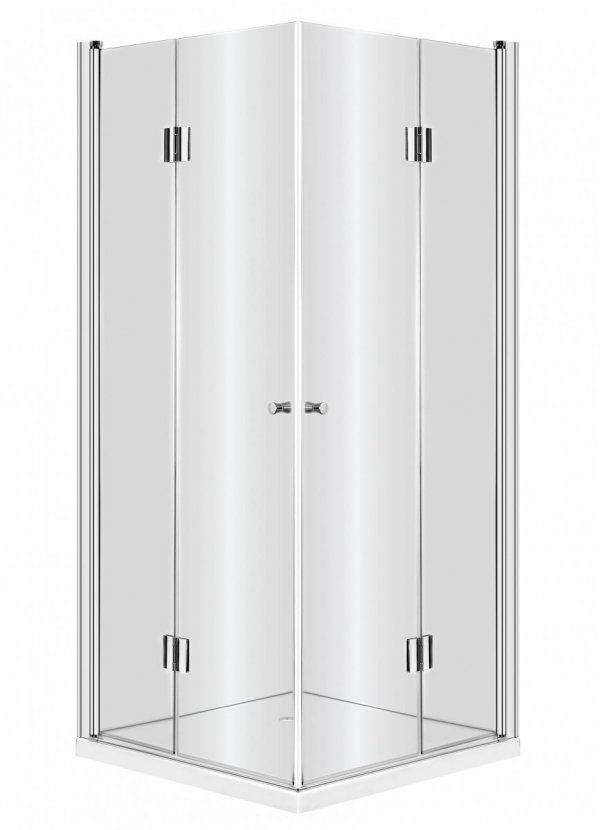 DEANTE Kabina prysznicowa kwadratowa drzwi składane KERRIA 100x100 KTK 043P