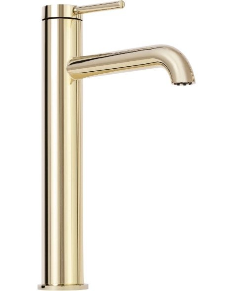 REA - Bateria umywalkowa SPOT Gold/Złota Wysoka