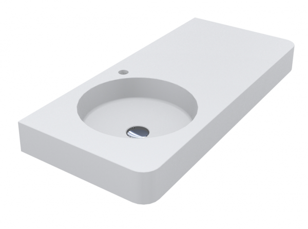 MIRAGGIO Umywalka LOOP 1000 L MATT 8813977
