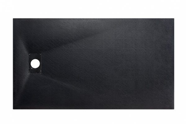 BESCO Brodzik prostokątny 150x90x3,2 Vexo Black 150 BVB-150-90-P