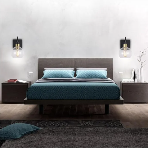 TOOLIGHT Lampa kinkiet black gold APP1580-1W