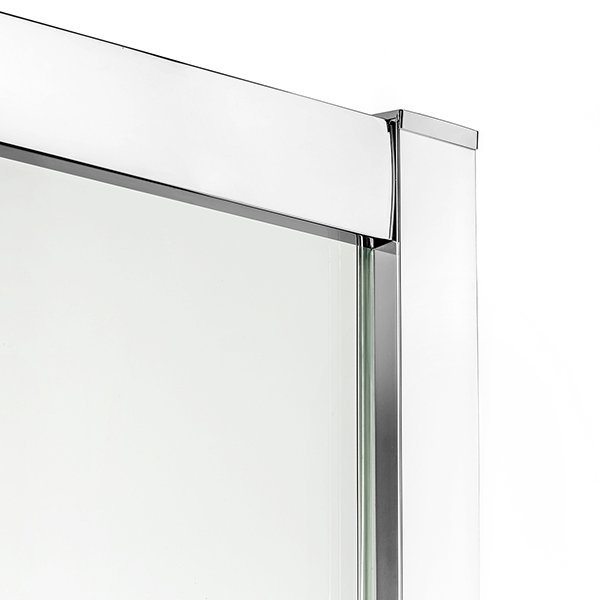 NEW TRENDY Kabina prysznicowa połokrągła NEW VARIA szkło czyste 80x80x165 K-0493