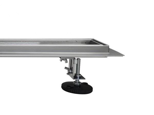 AQUALine - Odpływ liniowy 2w1 POSADZKOWY do wklejenia płytki lub gładka maskownica syfon OBROTOWY ROZMIAR 80cm!! R04800